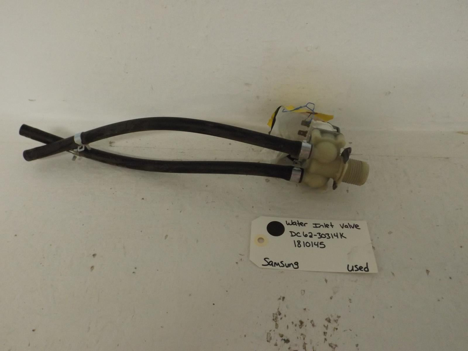 Samsung Washer DC6230314K 1810145 Water Inlet Valve Used Samsung Washer DC6230314K 1810145 Water Inlet Valve Used